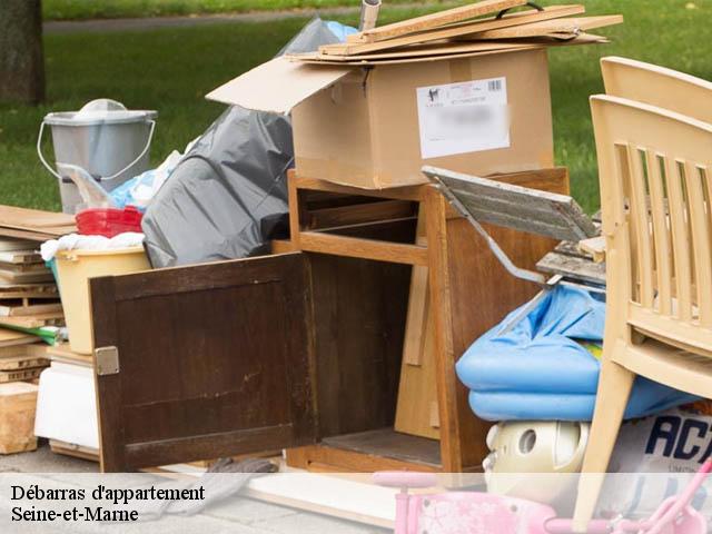 Débarras d'appartement Seine-et-Marne 