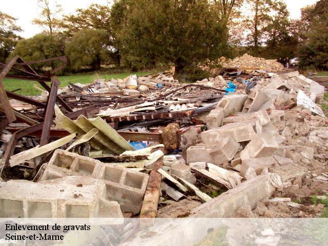 Enlevement de gravats Seine-et-Marne 