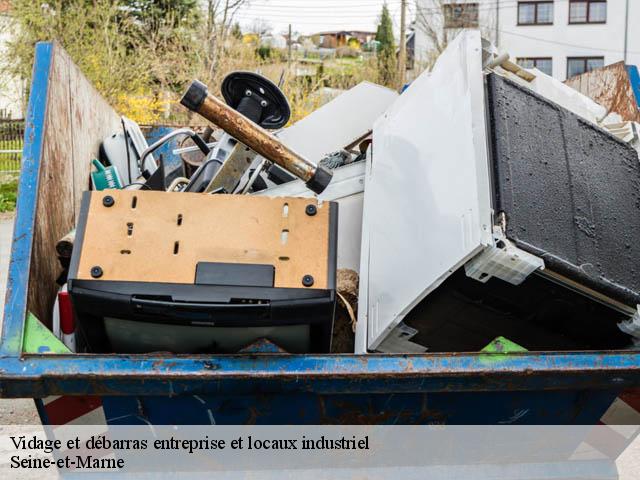 Vidage et débarras entreprise et locaux industriel Seine-et-Marne 