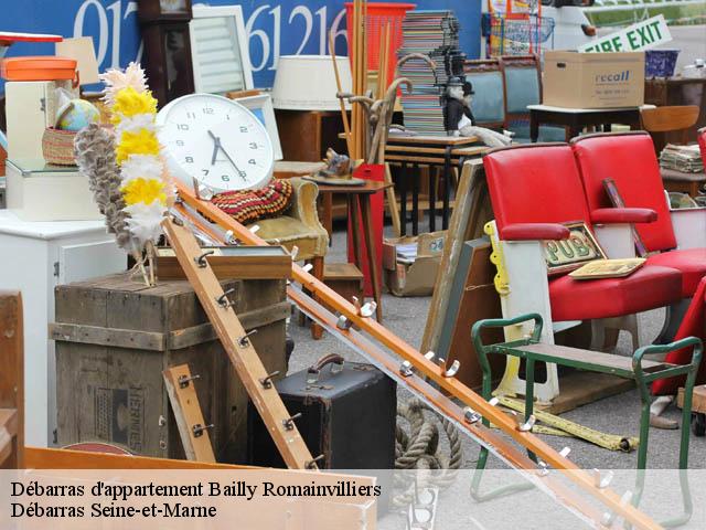 Débarras d'appartement  bailly-romainvilliers-77700 Débarras Seine-et-Marne