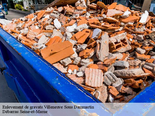 Enlevement de gravats  villeneuve-sous-dammartin-77230 Débarras Seine-et-Marne