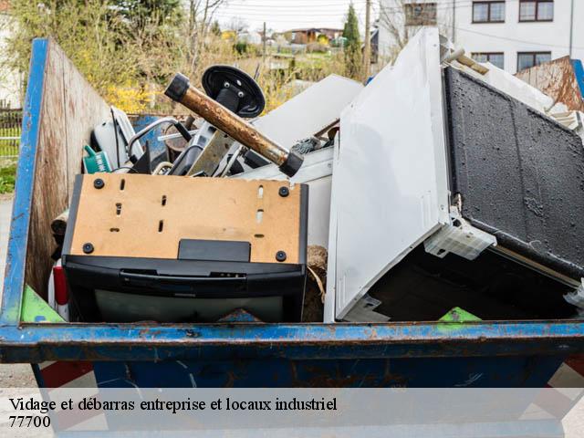 Vidage et débarras entreprise et locaux industriel  77700